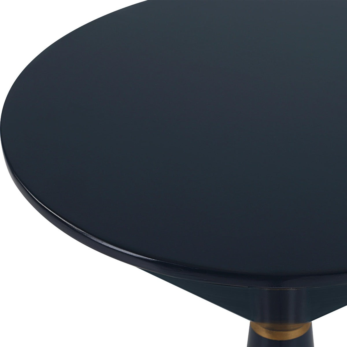Luster Navy Blue Accent Table by Uttermost