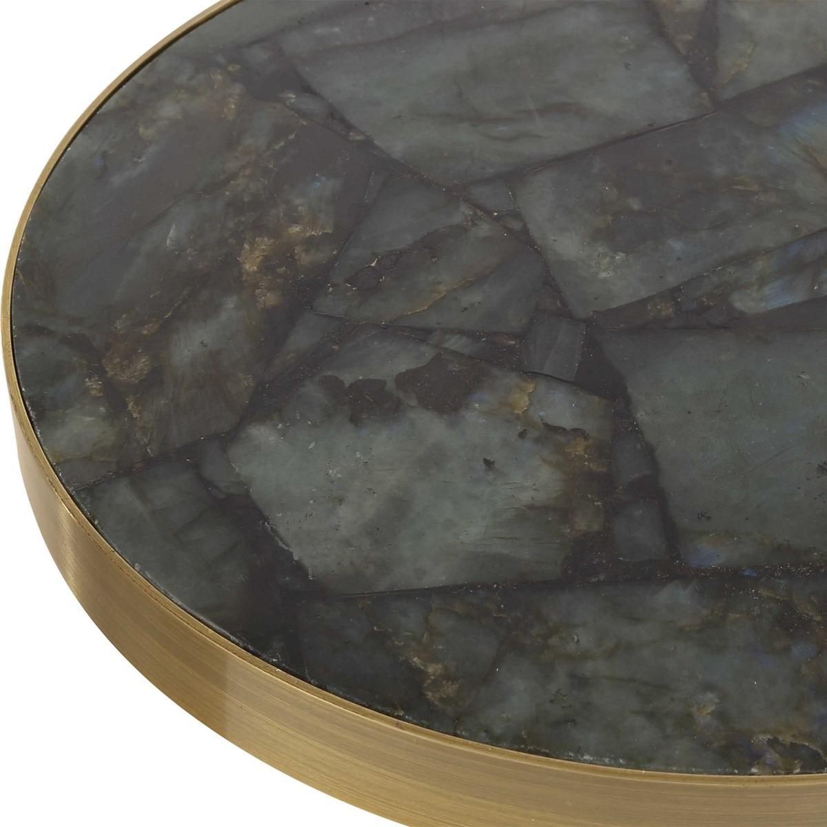 Pascal Brass Drink Table by Uttermost