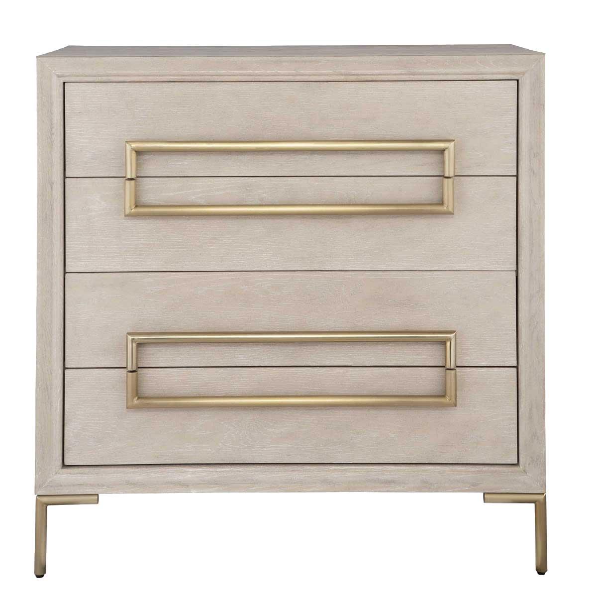 Alessia Light Oak Accent Chest by Uttermost