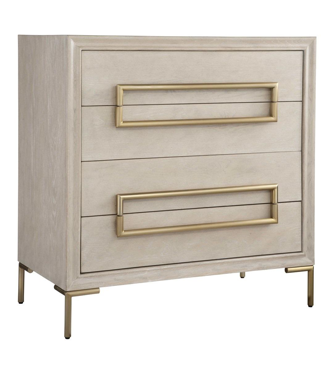Alessia Light Oak Accent Chest by Uttermost
