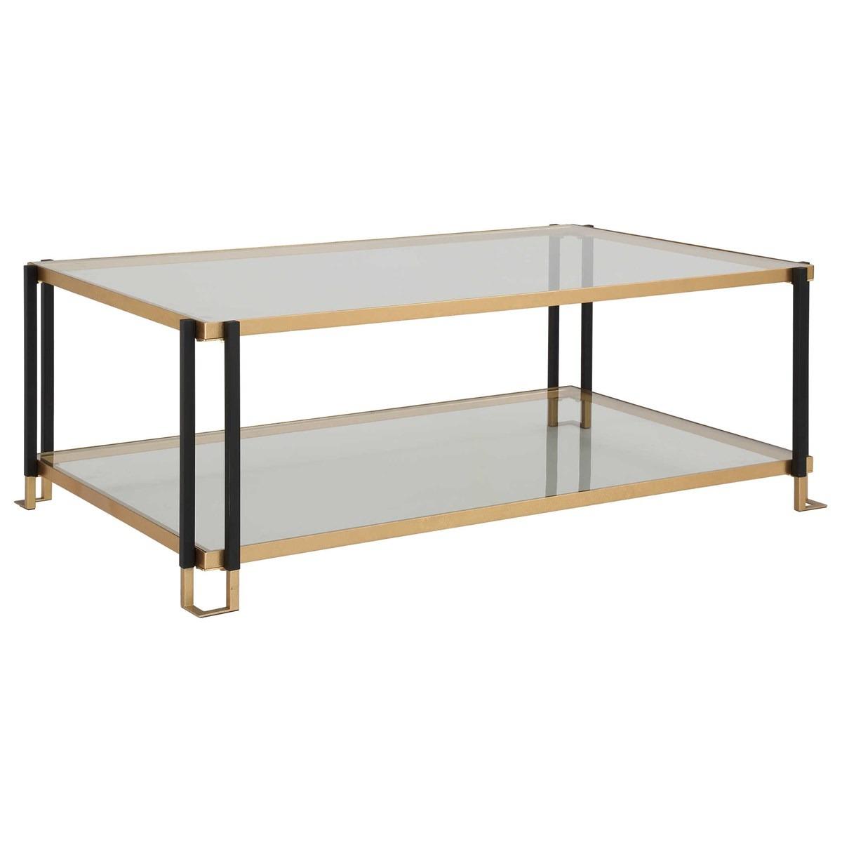 Kentmore Glass Coffee Table by Uttermost