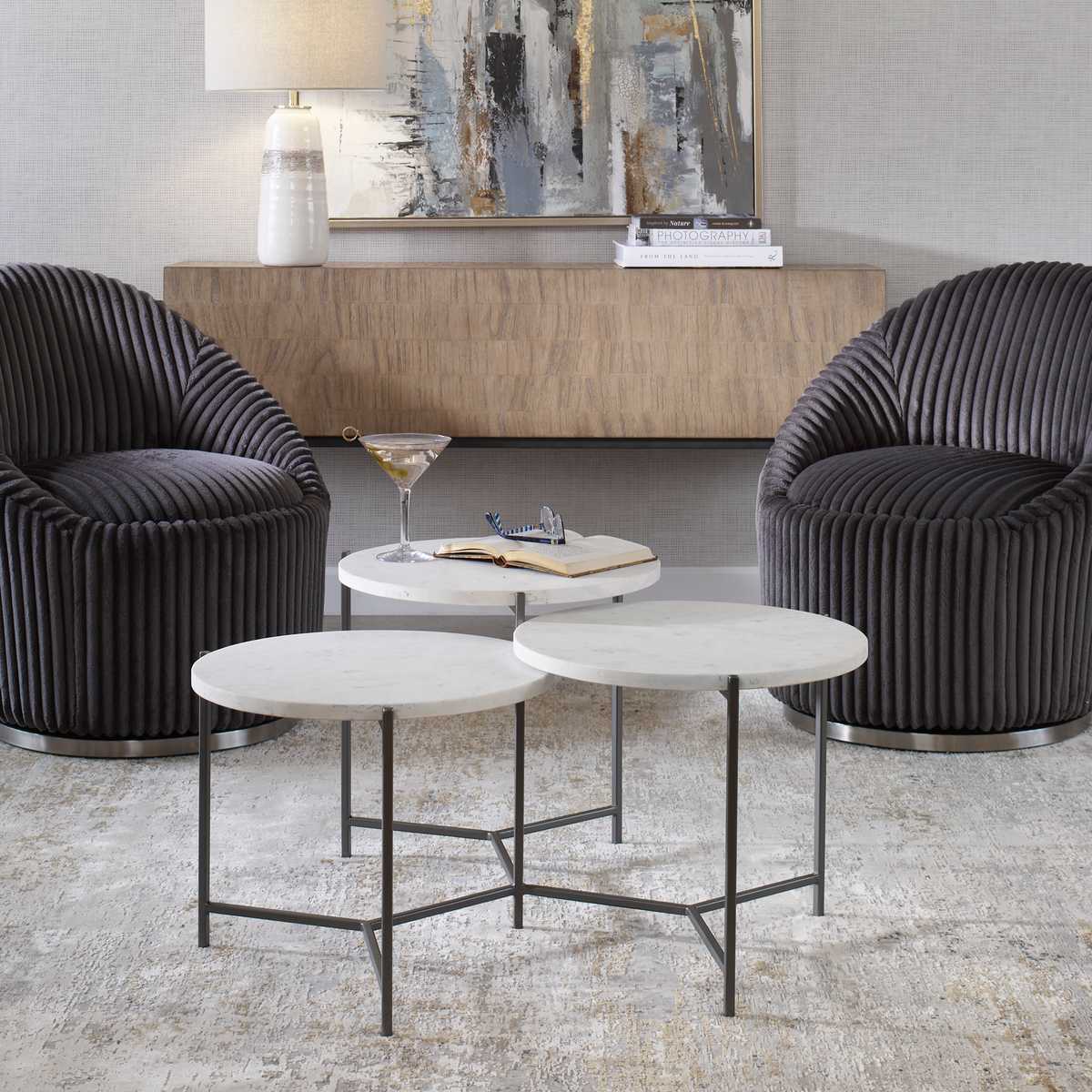 Contarini Tiered Coffee Table by Uttermost
