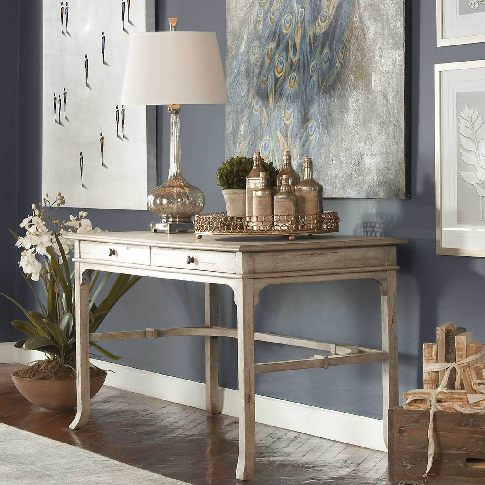 Bridgely Aged Writing Desk by Uttermost
