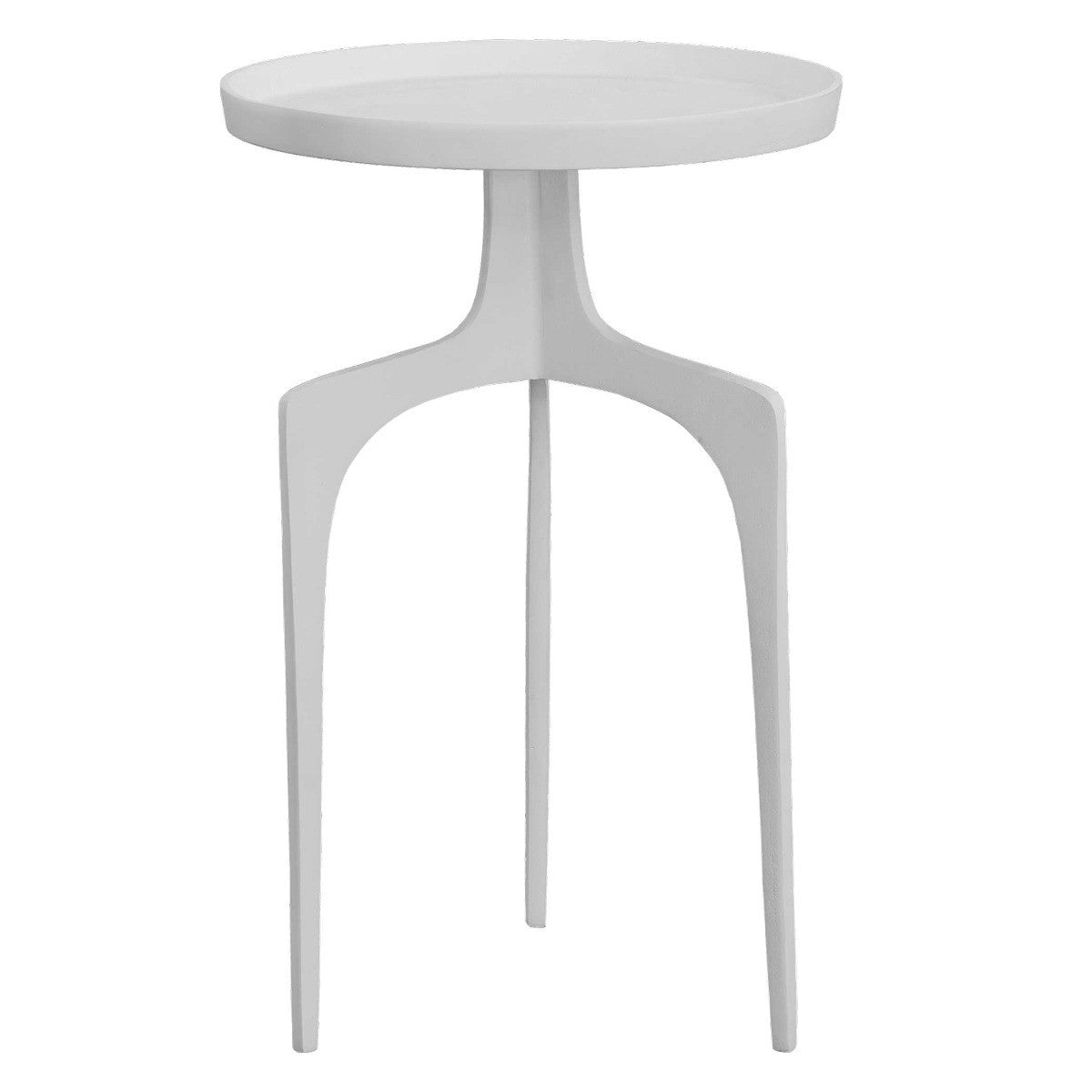 Kenna White Accent Table by Uttermost
