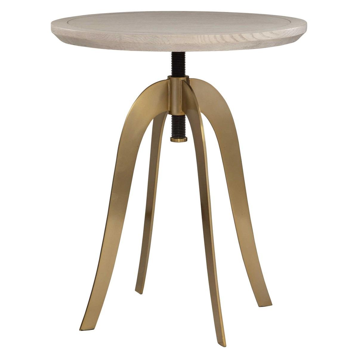 Alice Oak Adjustable Accent Table by Uttermost