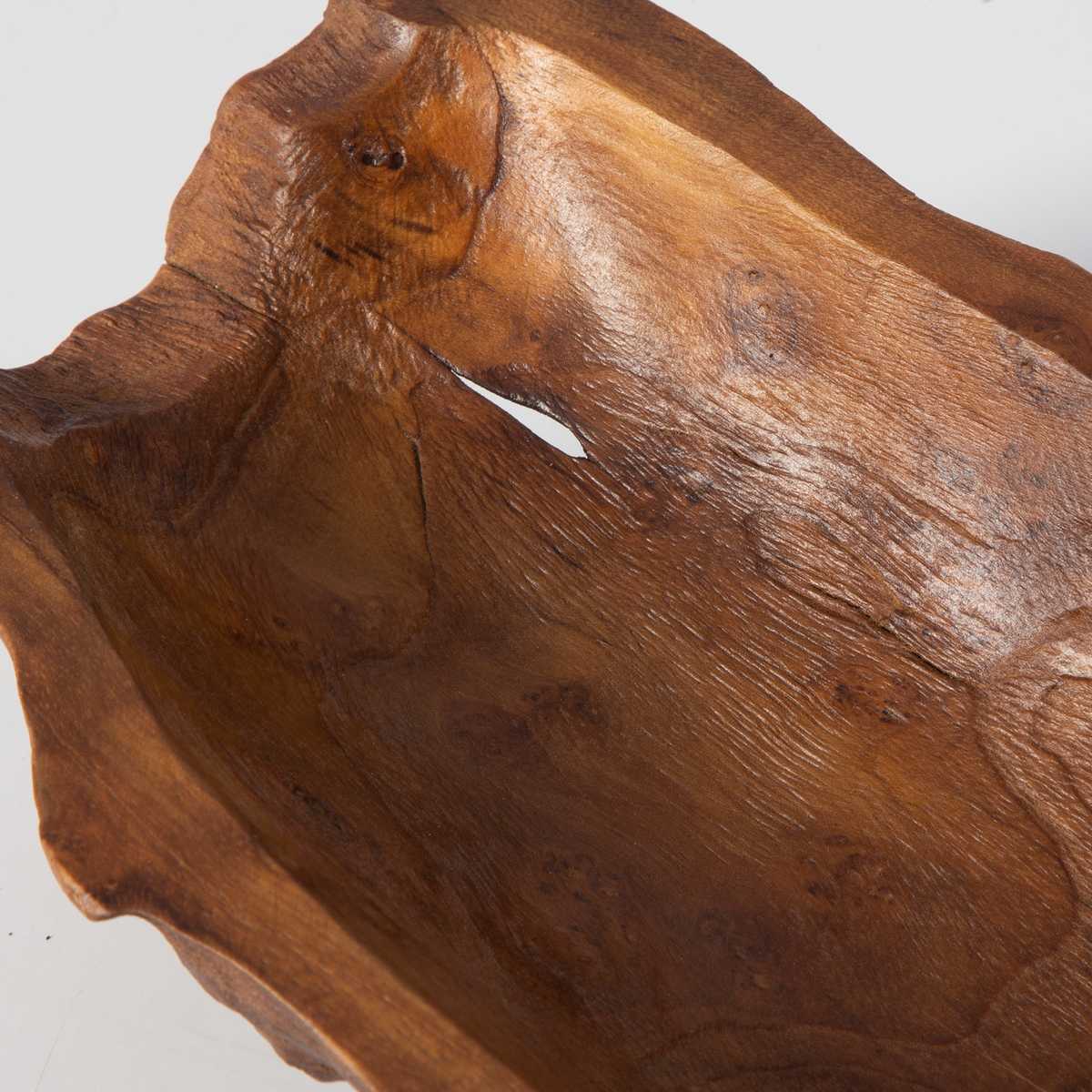 Teak Leaf Indoor-Outdoor Bowl by Uttermost