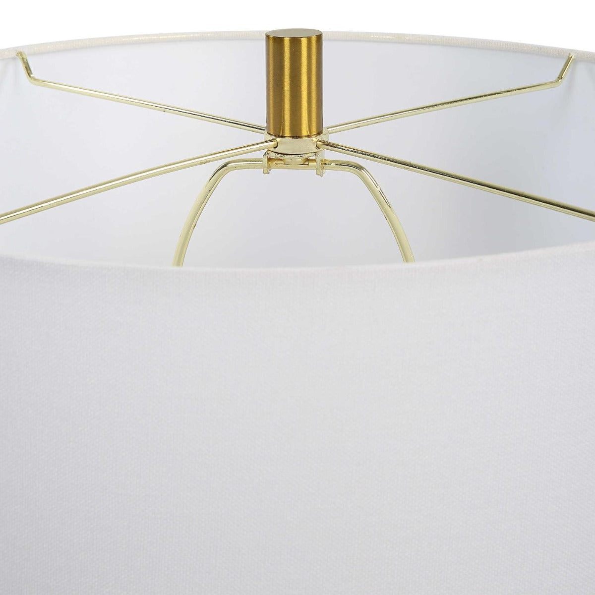 Gourd Table Lamp in Green by Uttermost