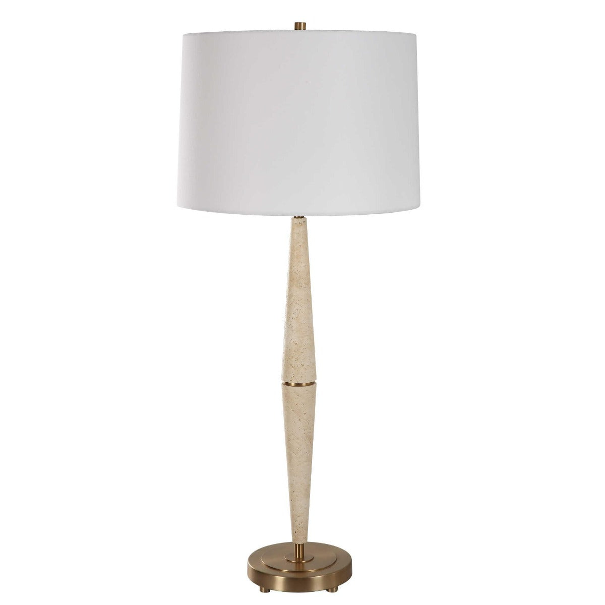 Palu Travertine Table Lamp by Uttermost