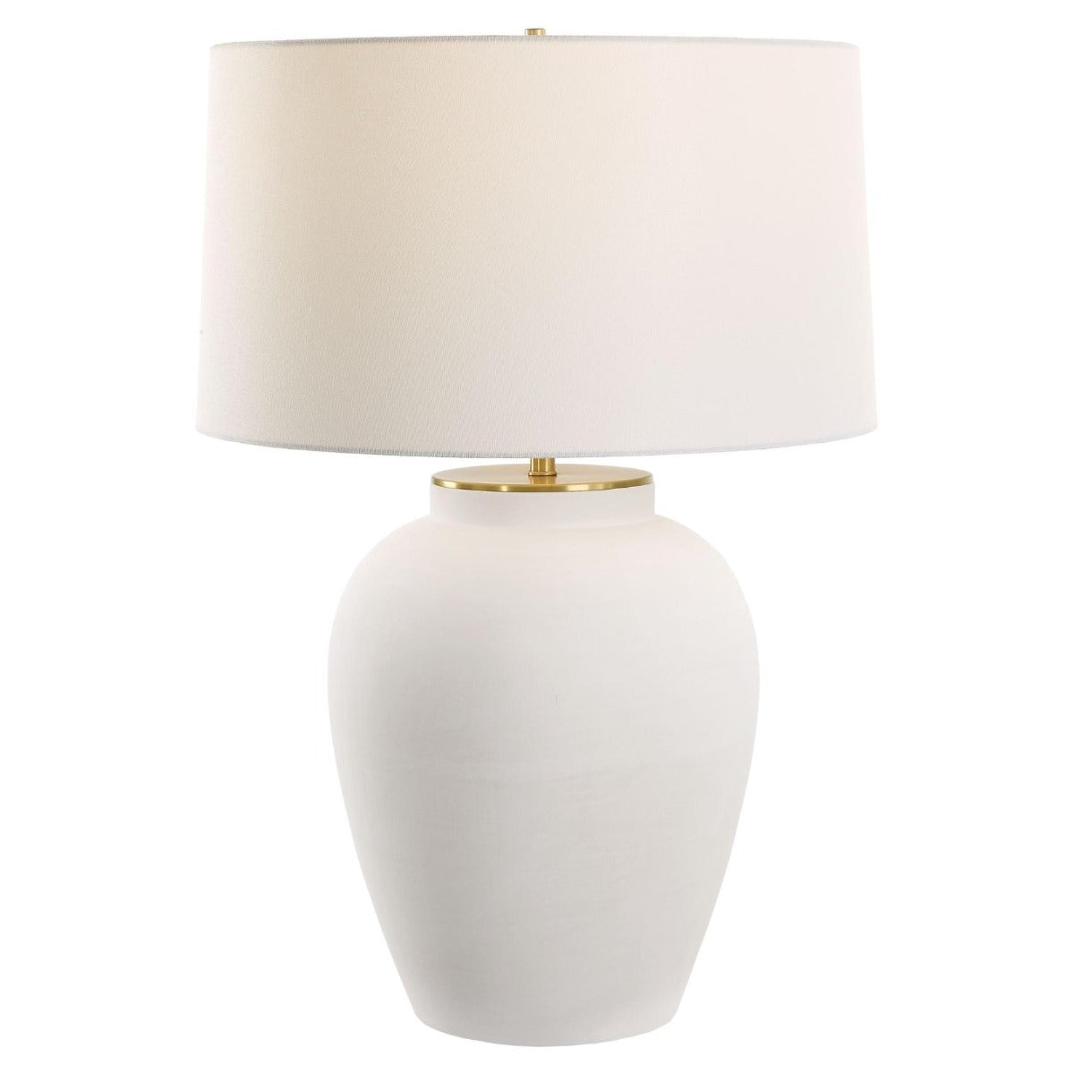 Adelaide White Table Lamp by Uttermost