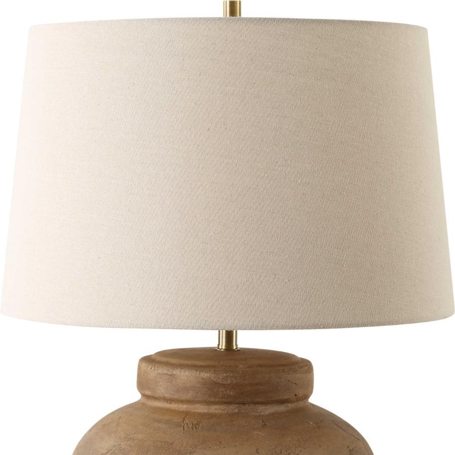Urbino Aged Terracotta Table Lamp by Uttermost