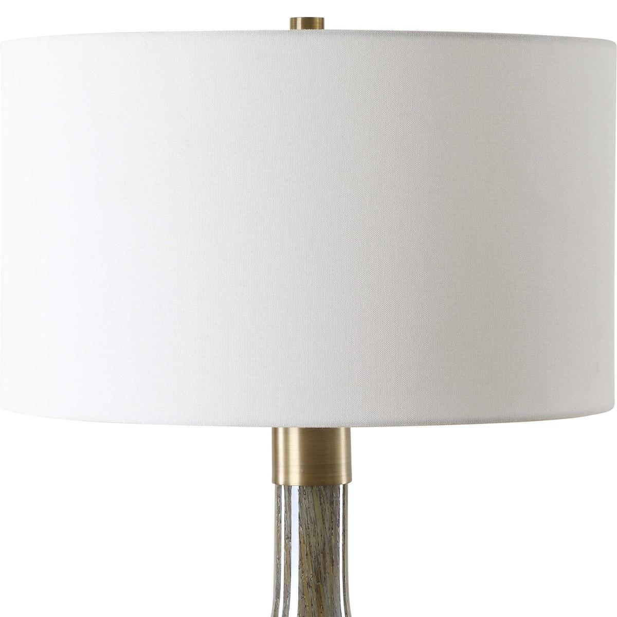 Rhine Brown Glass Table Lamp by Uttermost