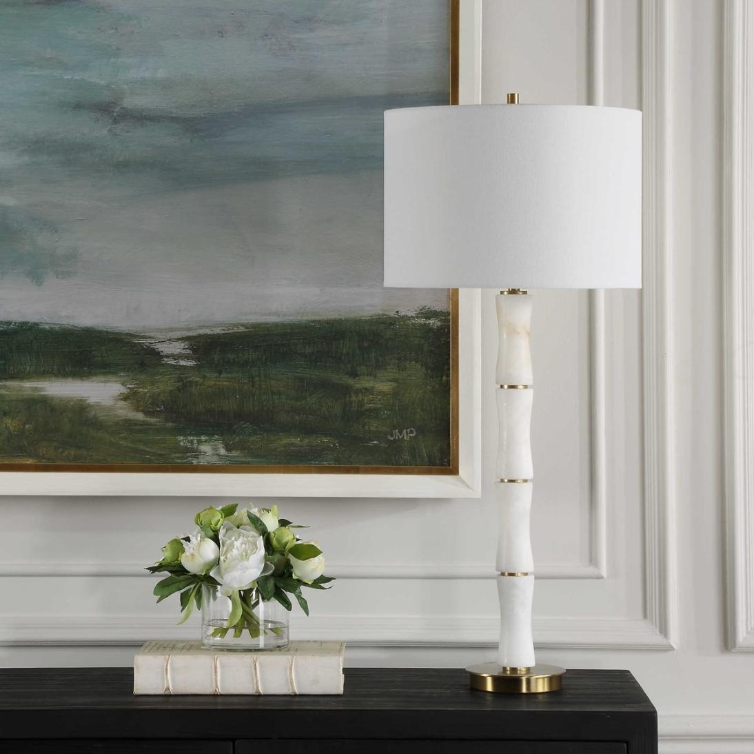 Unify Alabaster Table Lamp by Uttermost