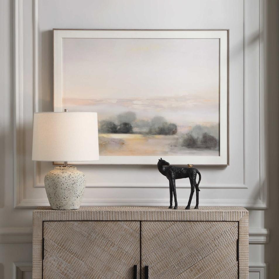 Rupture Aged Ivory Table Lamp by Uttermost