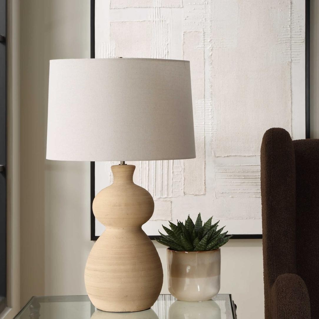 Pueblo Fired Clay Table Lamp by Uttermost