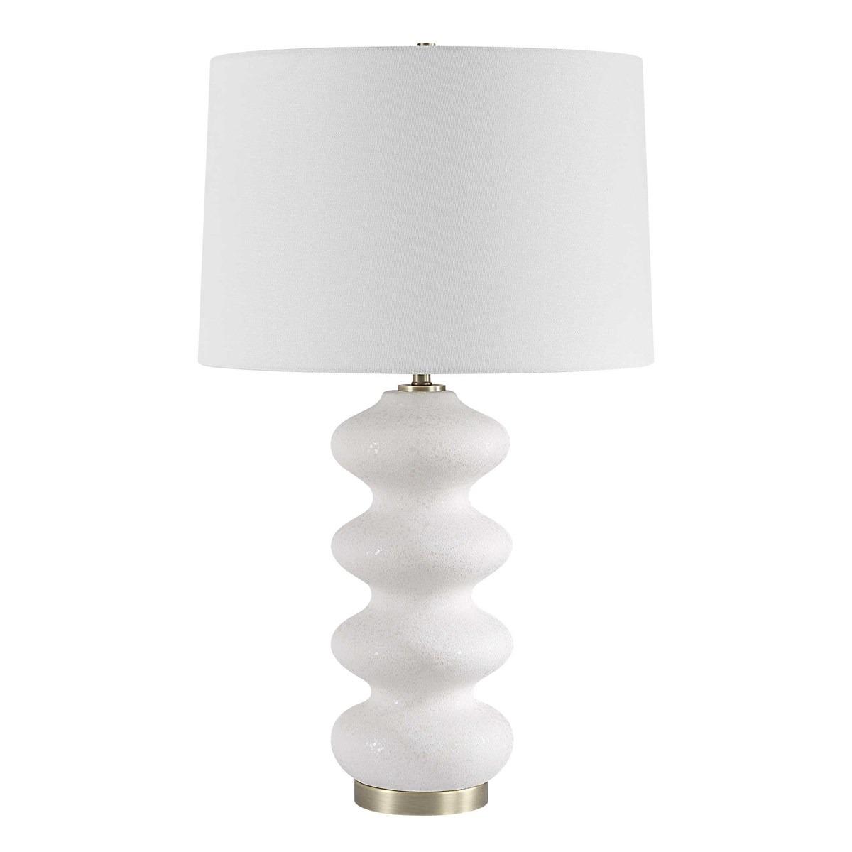 Liora White Table Lamp by Uttermost