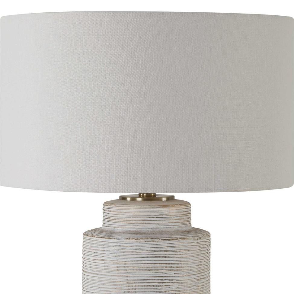 Crimp Ribbed Table Lamp by Uttermost