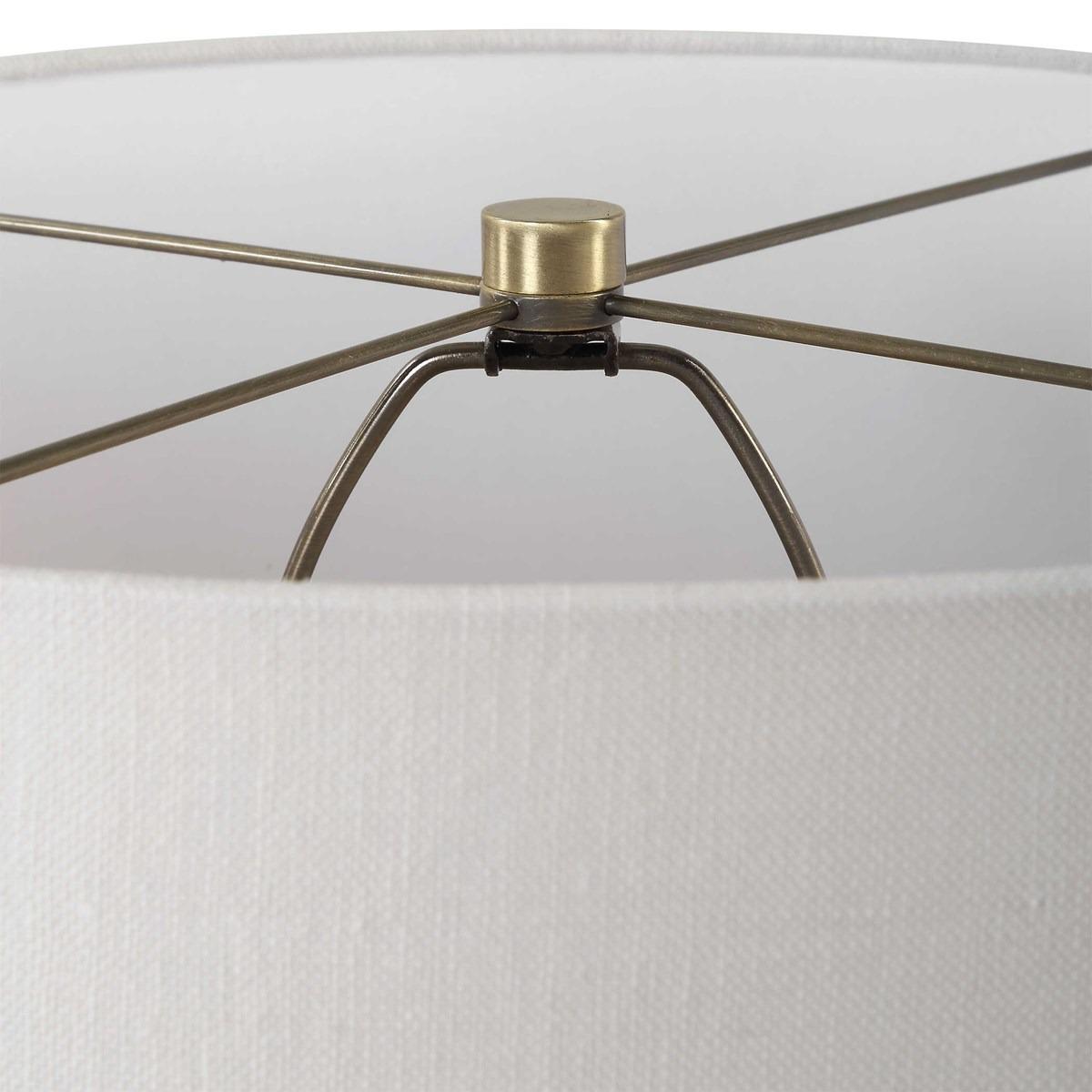 Crimp Ribbed Table Lamp by Uttermost