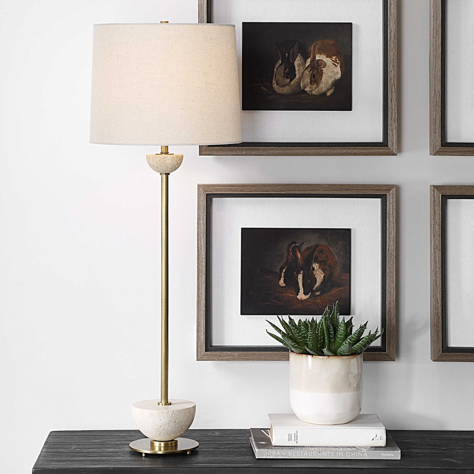 Hemisphere Buffet Lamp by Uttermost