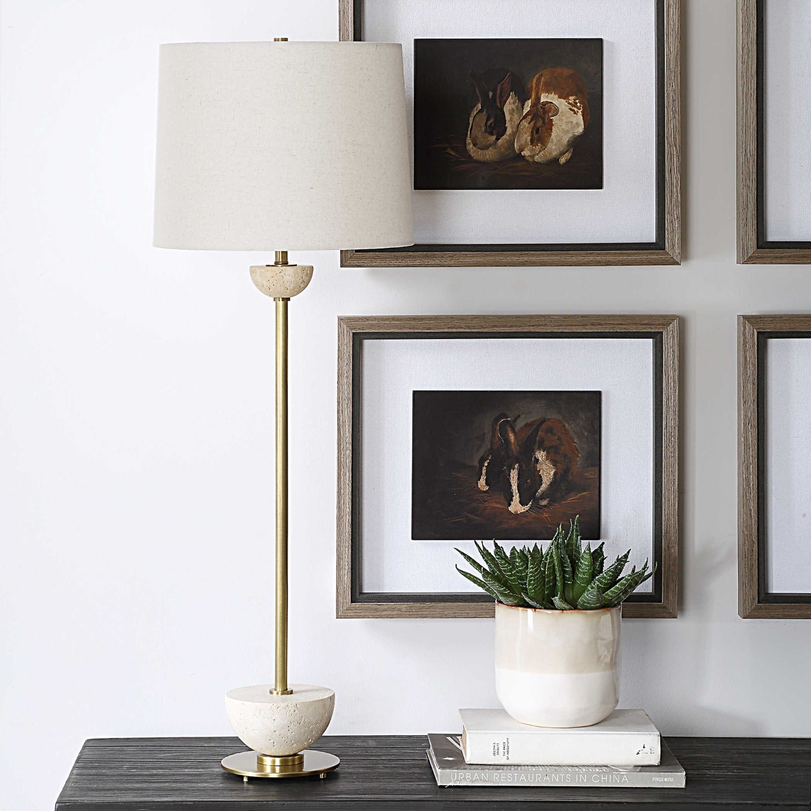 Hemisphere Buffet Lamp by Uttermost