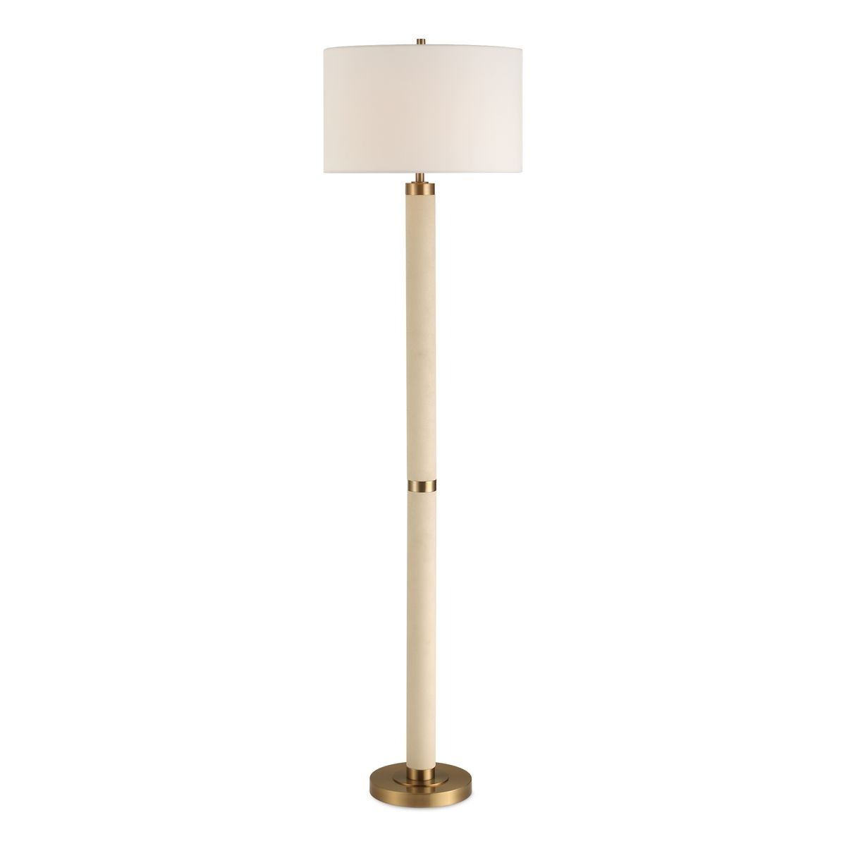 Wessex White Floor Lamp by Uttermost