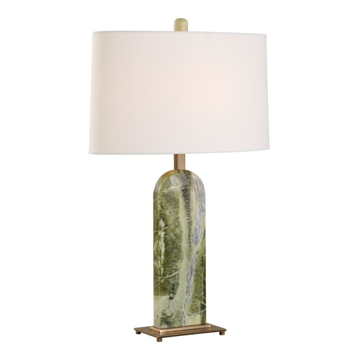 Moorea Green Marble Table Lamp by Uttermost