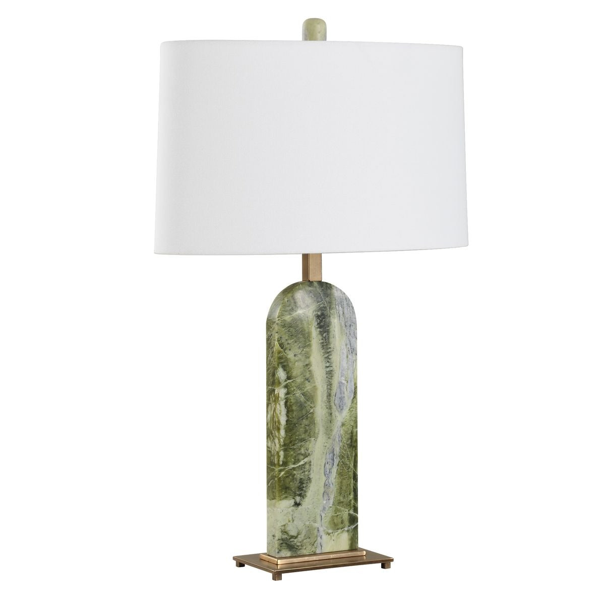 Moorea Green Marble Table Lamp by Uttermost