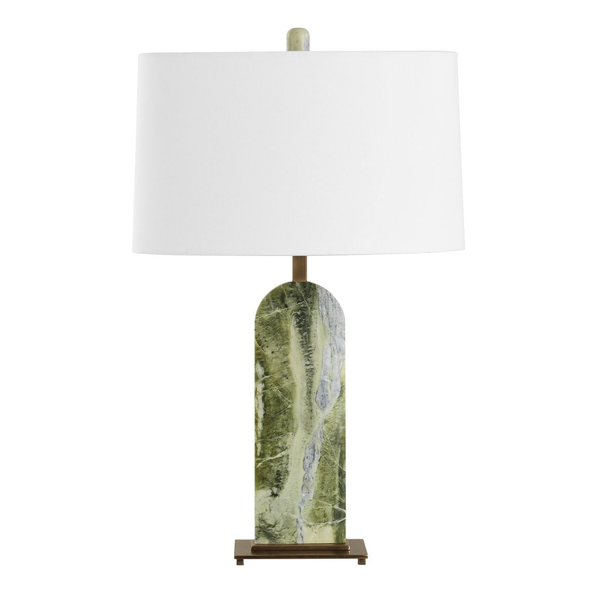 Moorea Green Marble Table Lamp by Uttermost