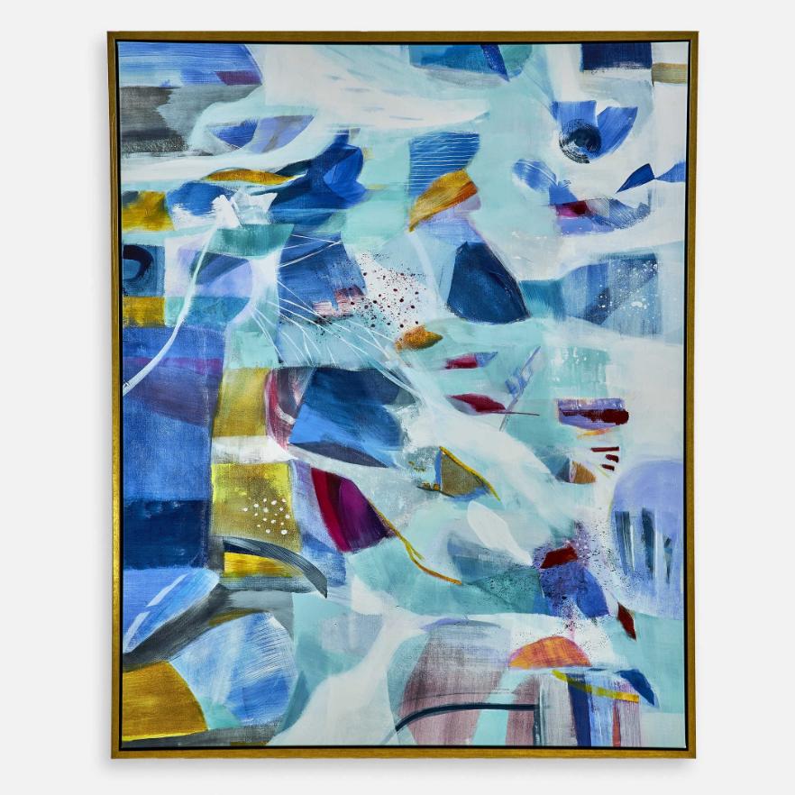 The Story Of Water Abstract Art by Uttermost