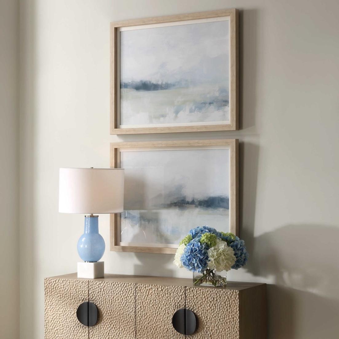 Breezy Vista Framed Prints - Set of 2 by Uttermost
