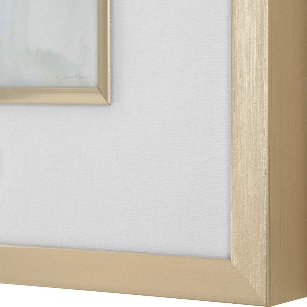Fresh Start Blue Abstract Prints - Set of 6 by Uttermost