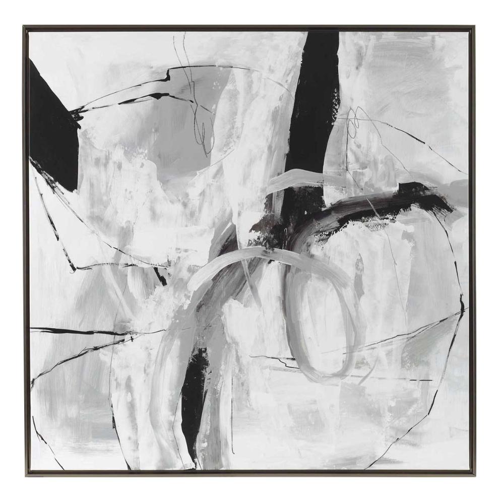 Looping Eternity Framed Abstract Art by Uttermost