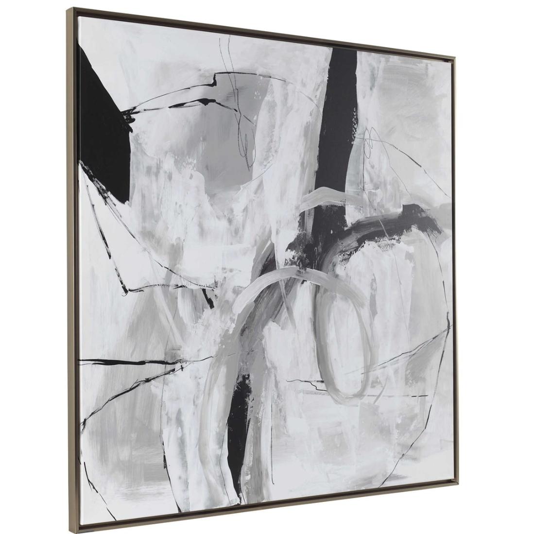 Looping Eternity Framed Abstract Art by Uttermost