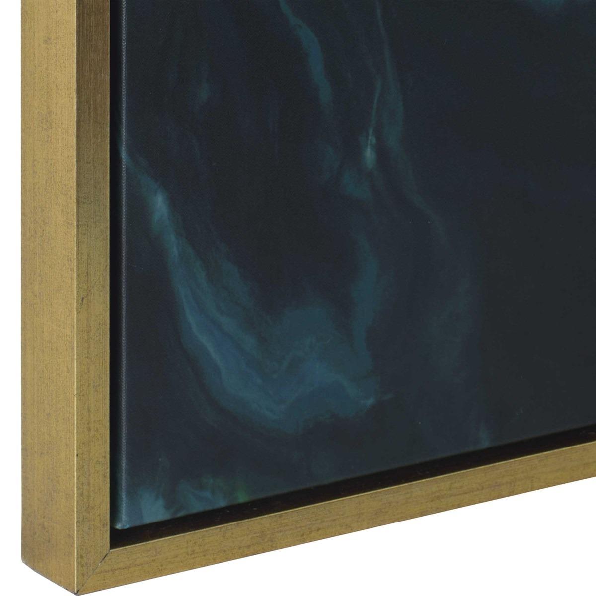 Serene Green Framed Abstract Art by Uttermost