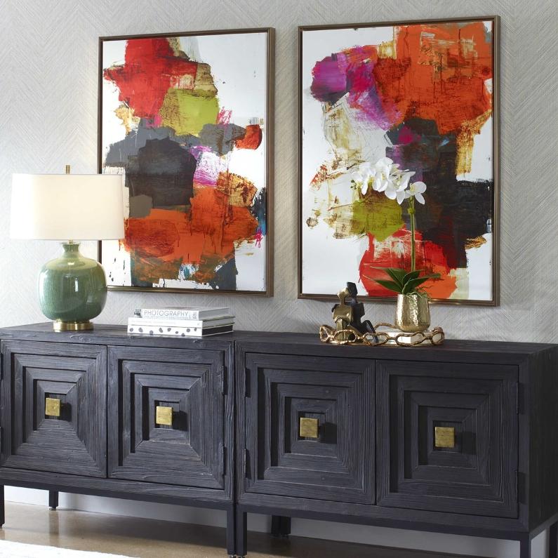 Tried And True Framed Abstract Art - Set of 2 by Uttermost