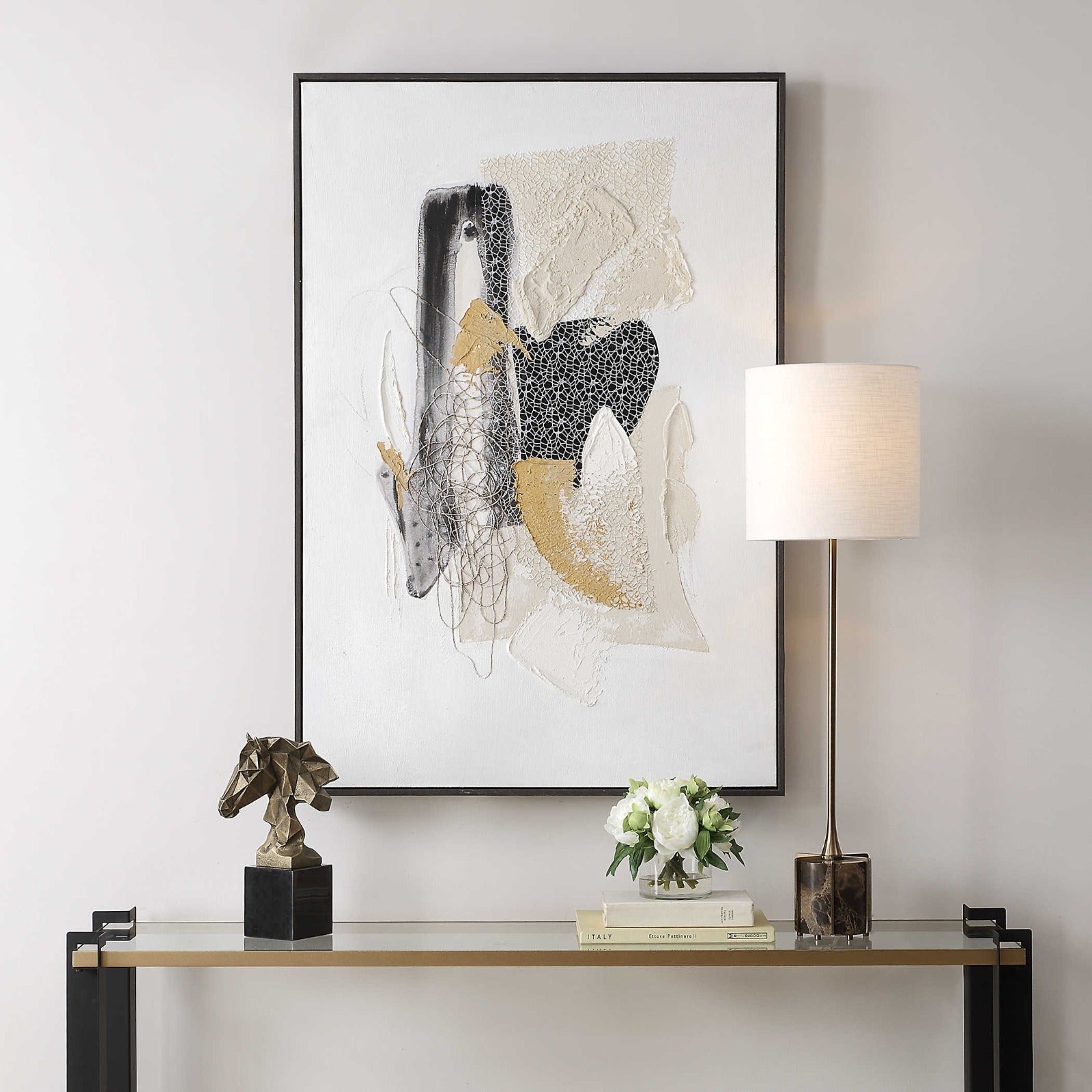 Scatter Hand Painted Canvas by Uttermost