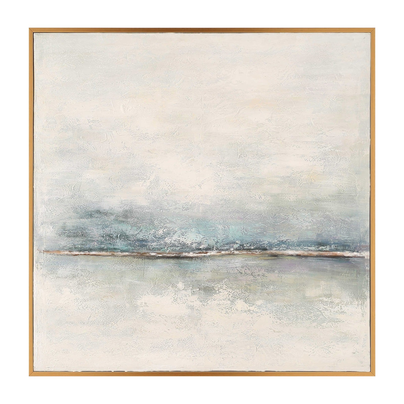 Foggy Morning Hand Painted Canvas by Uttermost