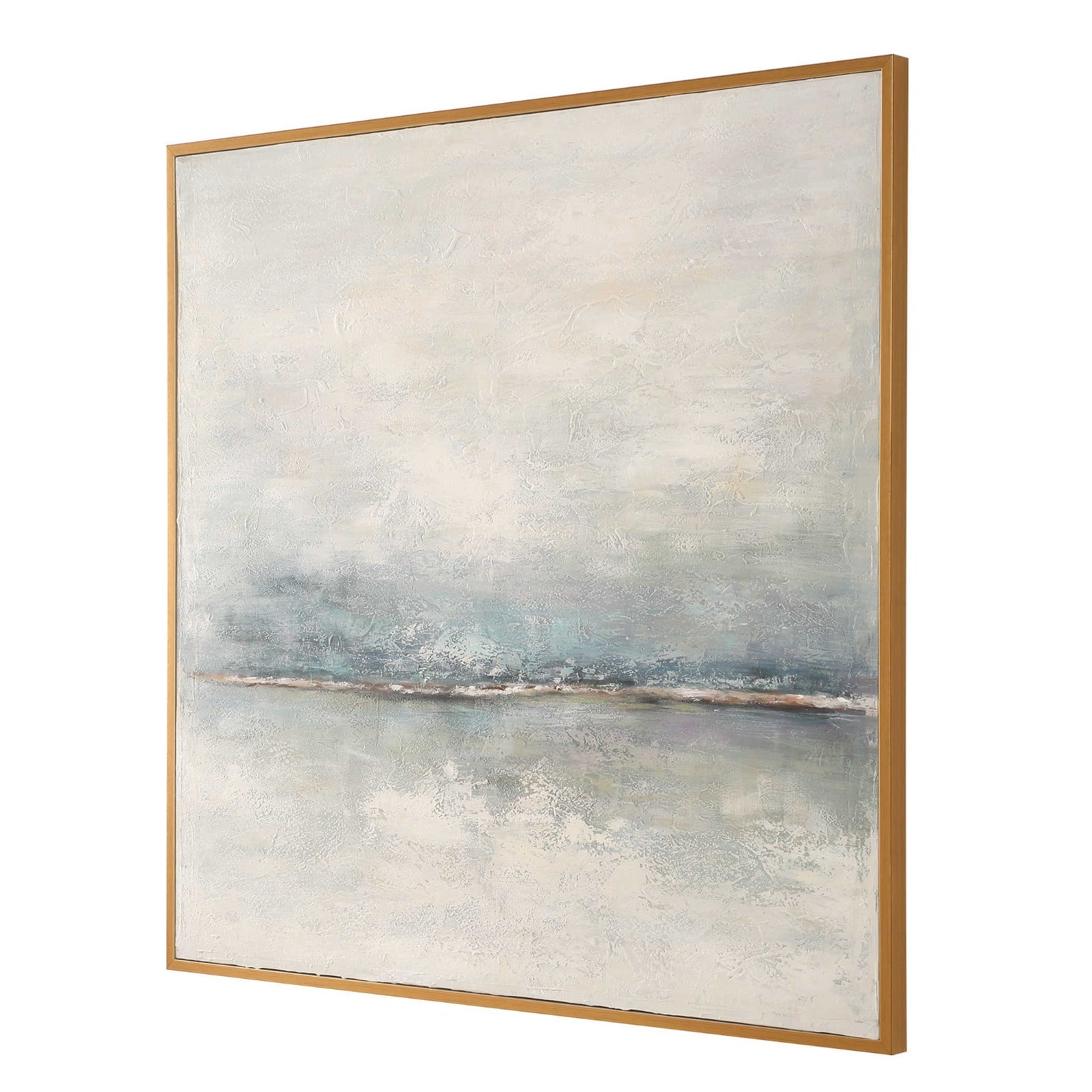 Foggy Morning Hand Painted Canvas by Uttermost
