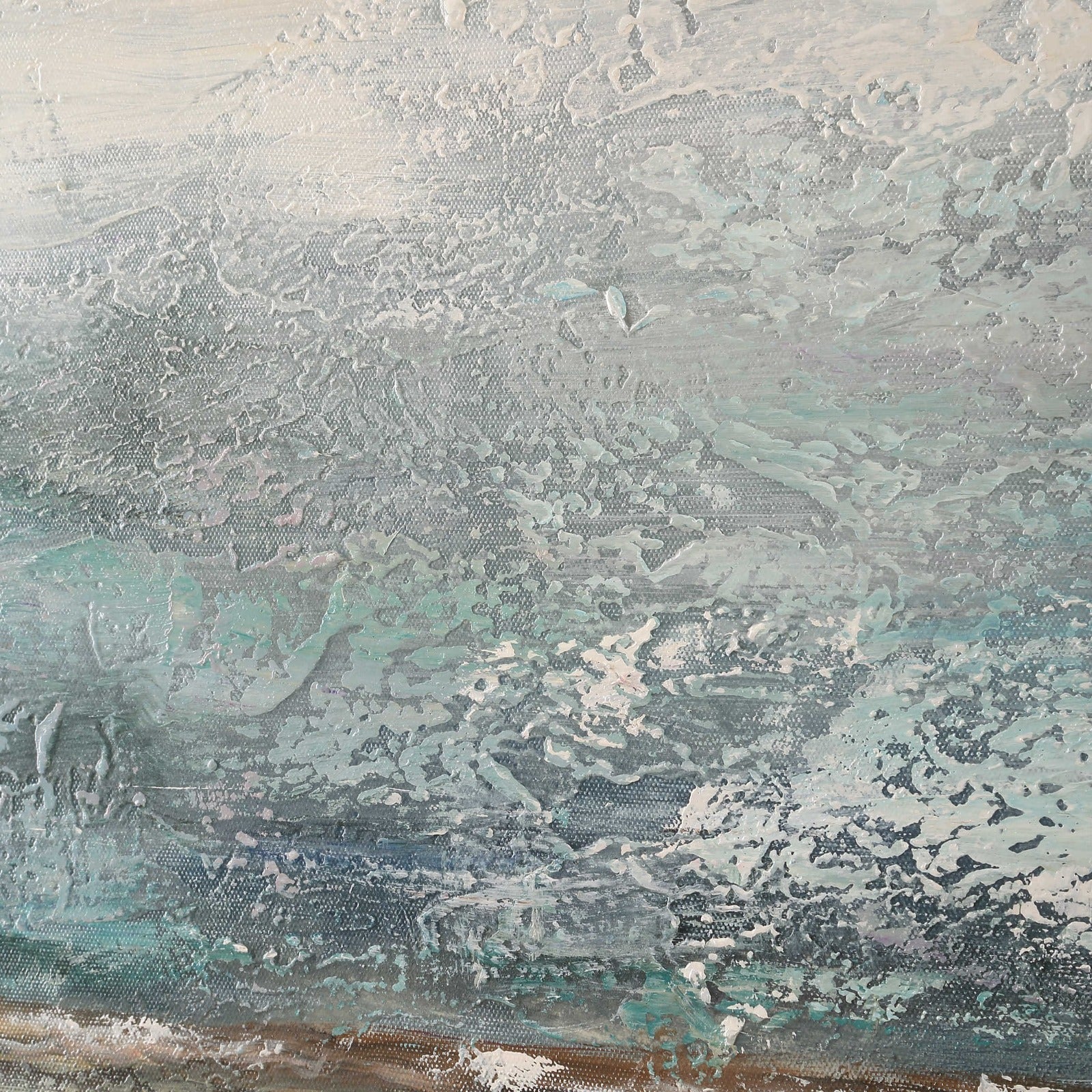 Foggy Morning Hand Painted Canvas by Uttermost