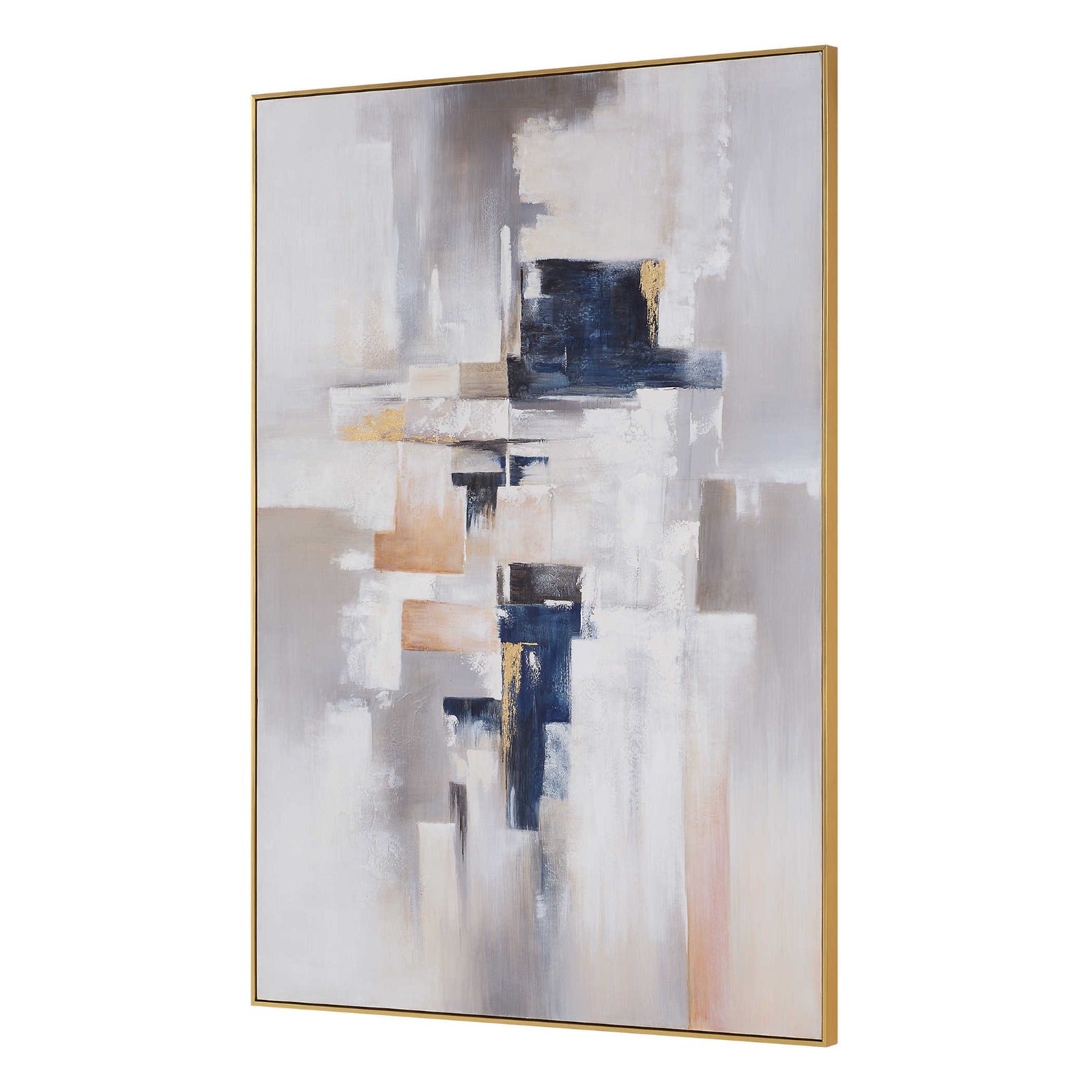 Waterfront Hand Painted Canvas by Uttermost
