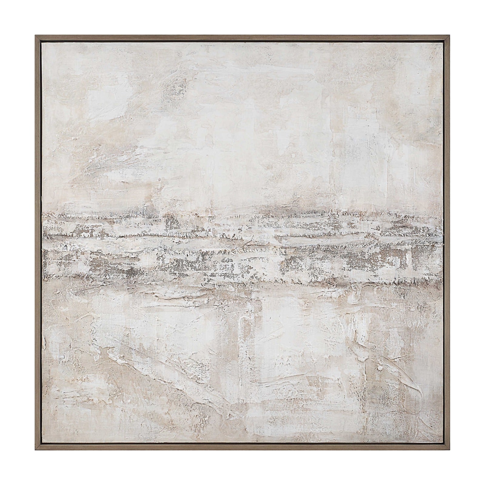 Desert Oasis Hand Painted Canvas by Uttermost