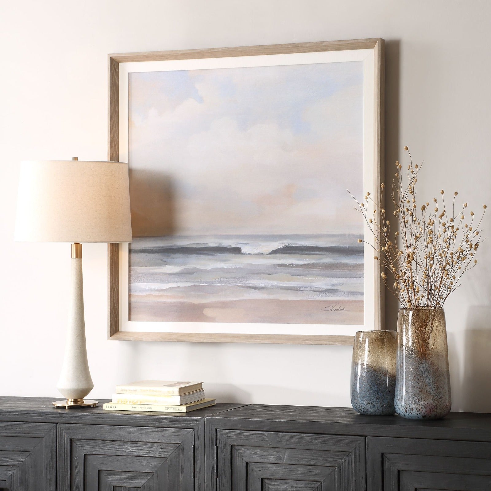 Haze Framed Print by Uttermost