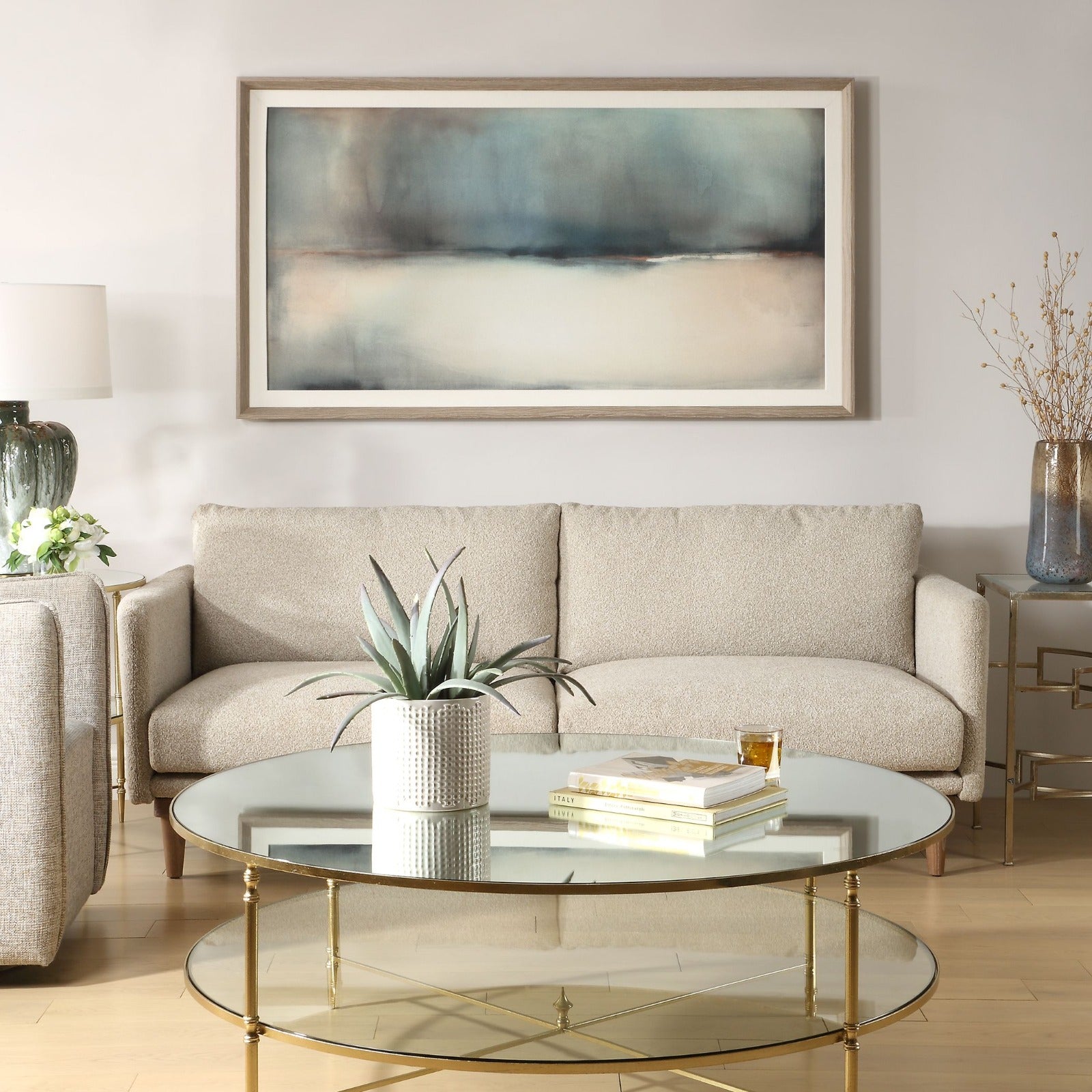 Deep Rains Framed Abstract Print by Uttermost