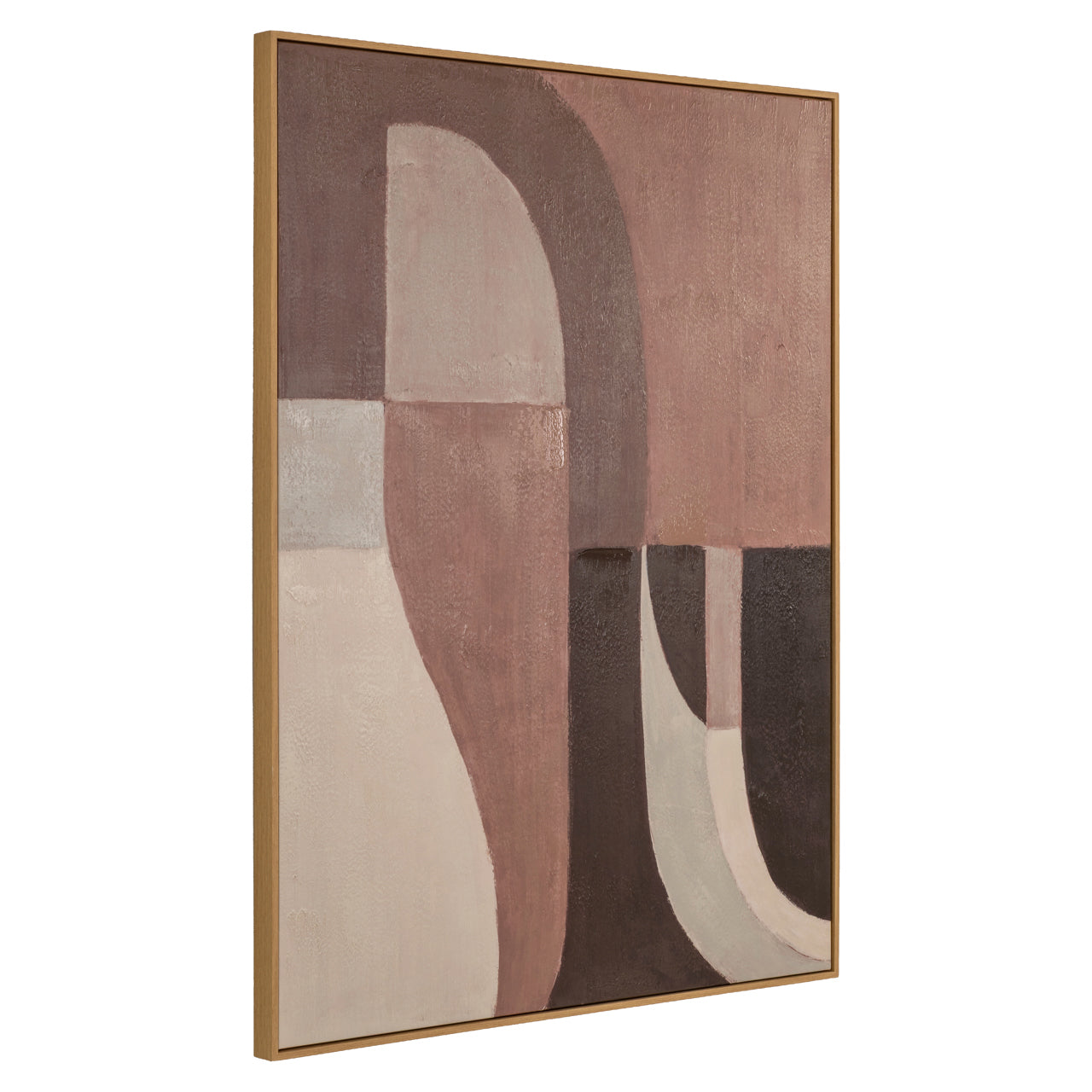 Tatu Brown Wall Art - Left by Richmond Interiors
