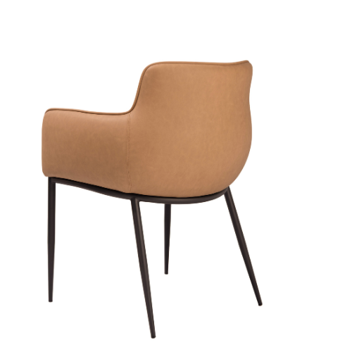 Kim Cognac Dining Chair by Tommy Franks