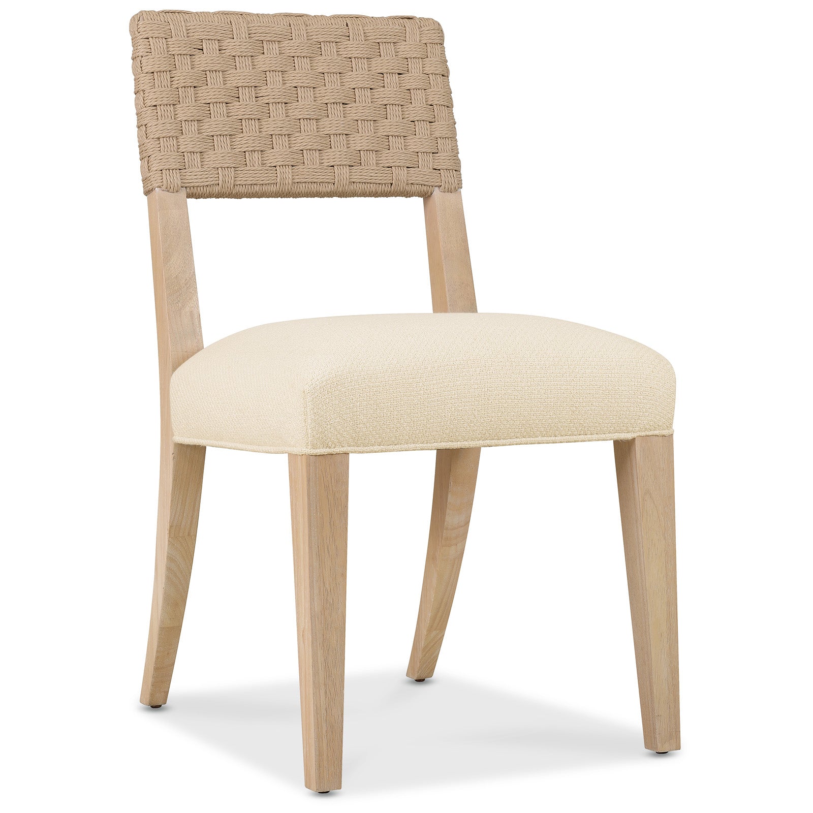 Timeless Rattan Back Side Chair Hooker