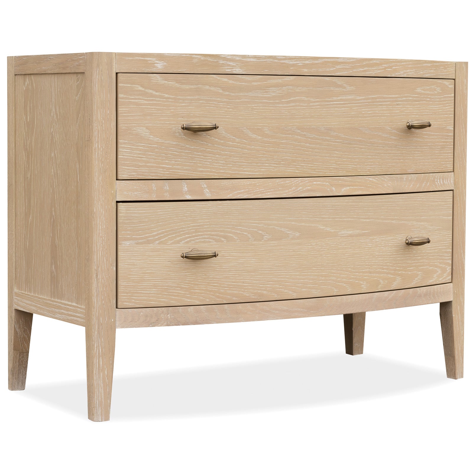 Timeless Two Drawer Bedside Table by Hooker