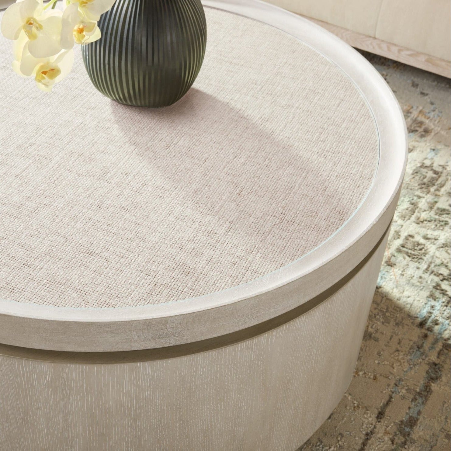 Coastal Breeze Round Coffee Table by Hooker