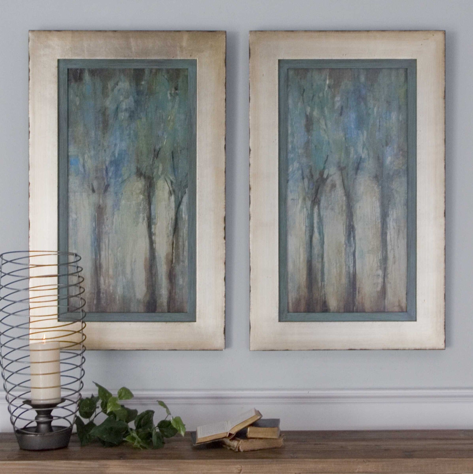 Whispering Wind Framed Art - Set of 2 by Uttermost