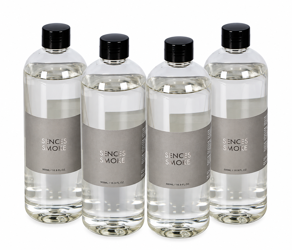 Set of 4 Sences Smoke 500ml Diffuser Refills by Kensington