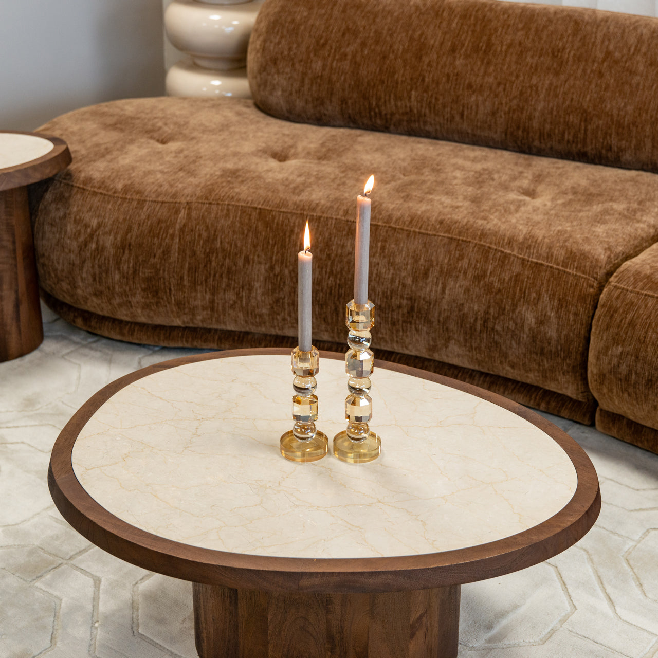 Melrose Spicebrown Coffee Table by Richmond Interiors
